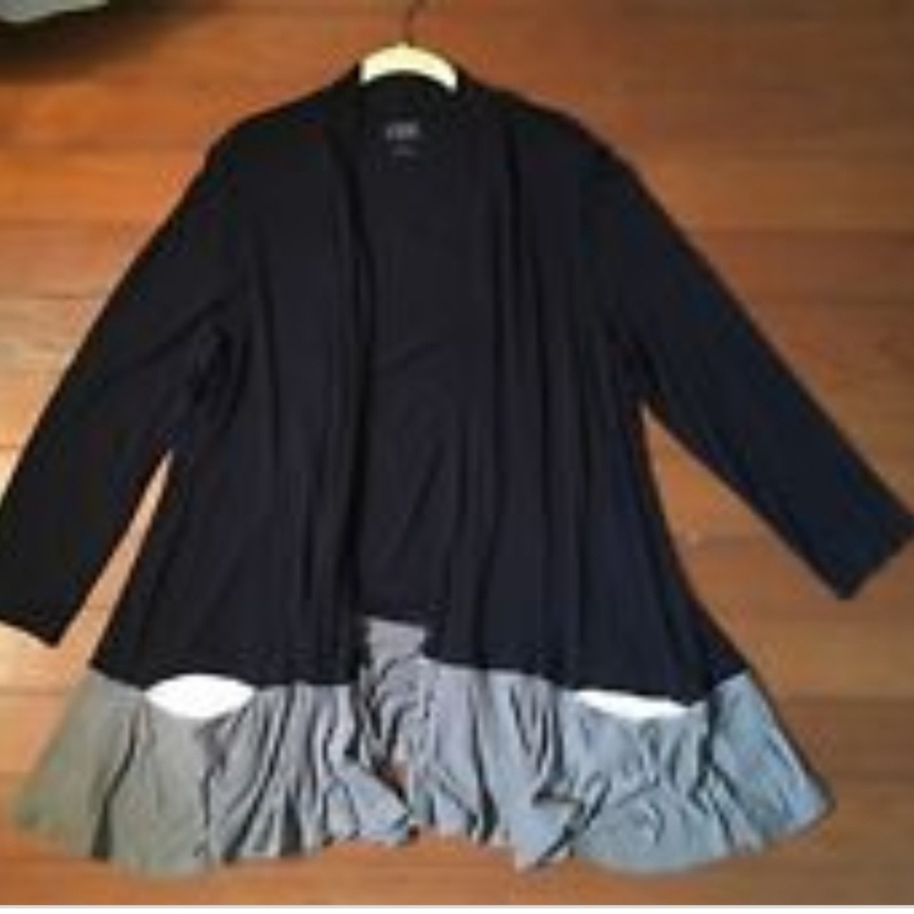 LOGO Colorblock Cardigan
